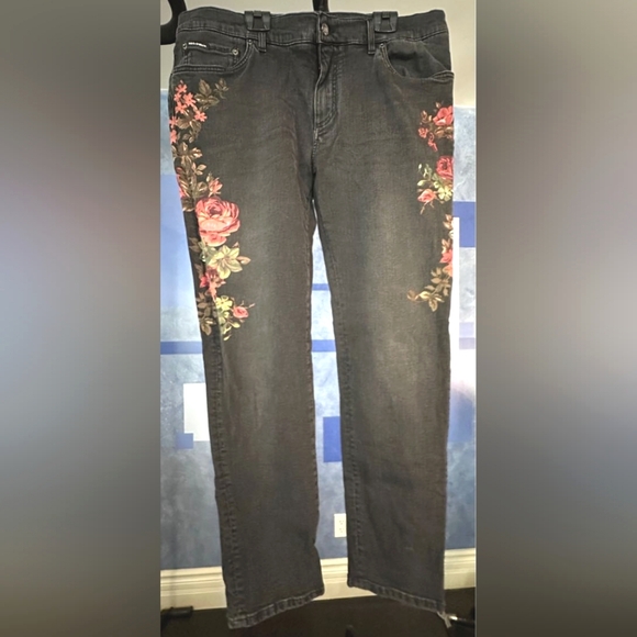 NWOT Dolce & Gabbana Skinny Jeans - Italy Size 56, Fits 38” waist - Picture 2 of 5